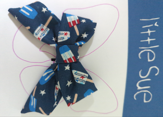 Blue Popsicle Bow-small