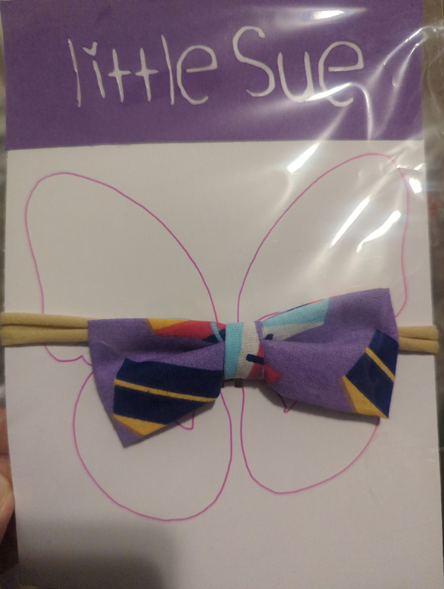 Sweet Birthday Cake bow-mini