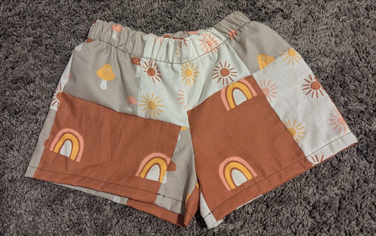 Sunshine Patchwork Shorts