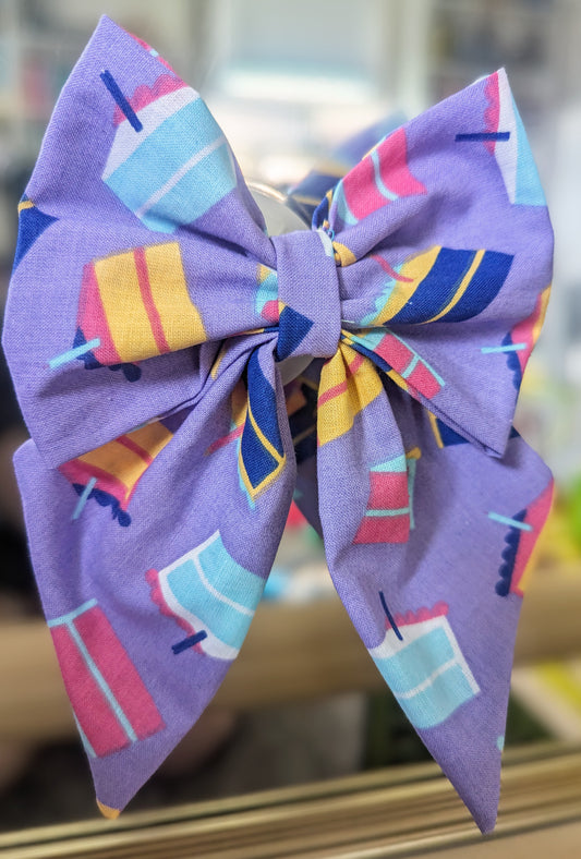 Sweet Birthday Cake Bow-medium