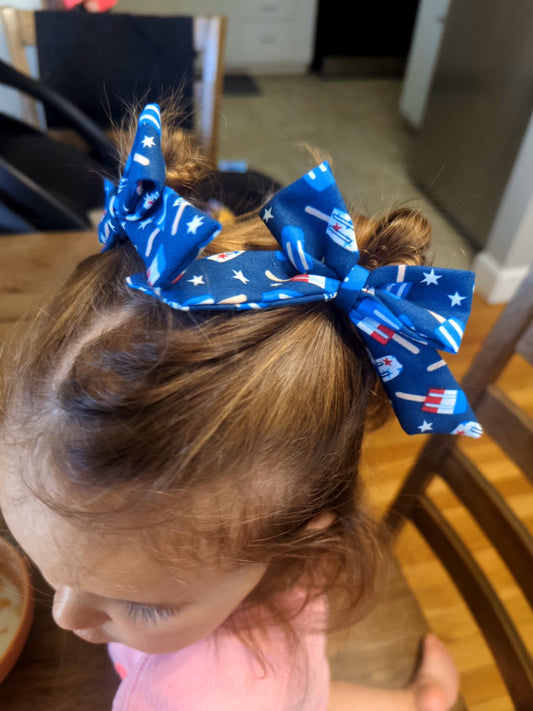 Blue Popsicle Bow-small