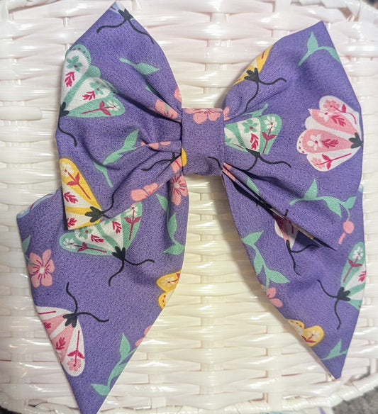 Pastel Butterfly Bow -Medium