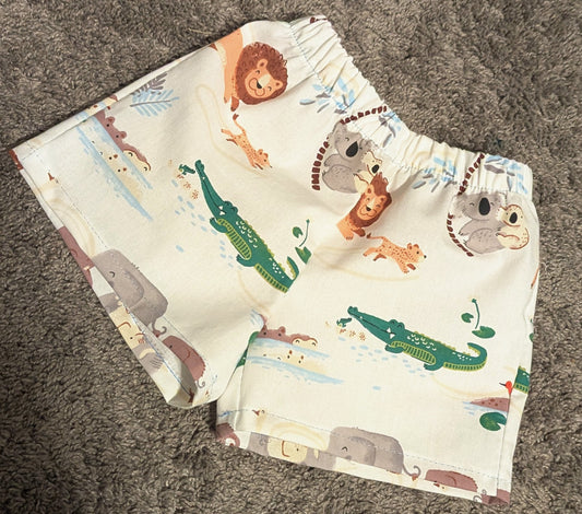 Safari Friends Summer Shorts