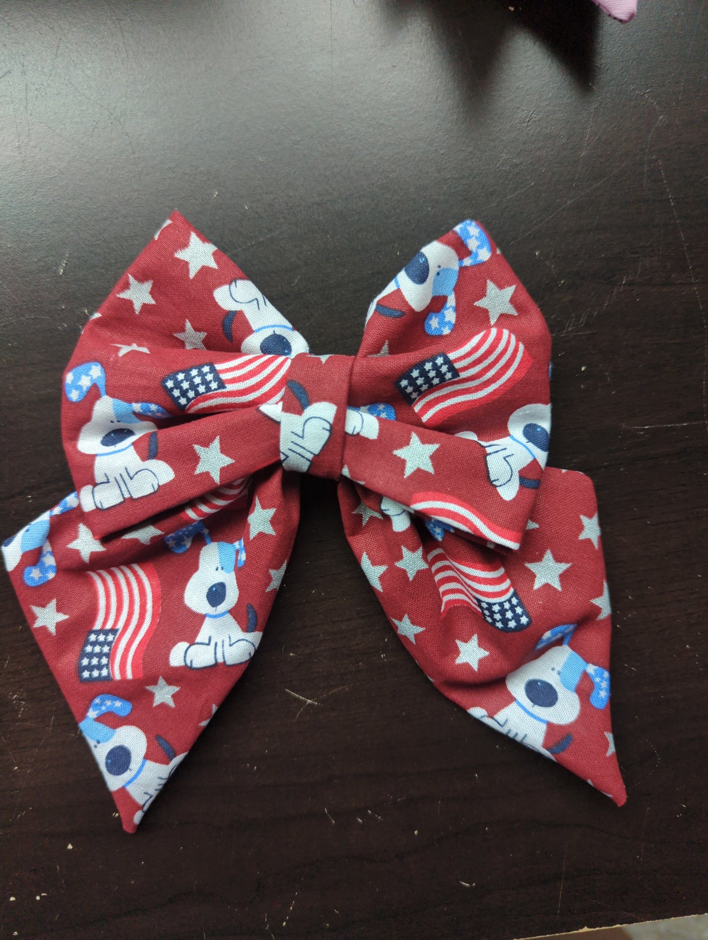 Fourth of July bow-medium