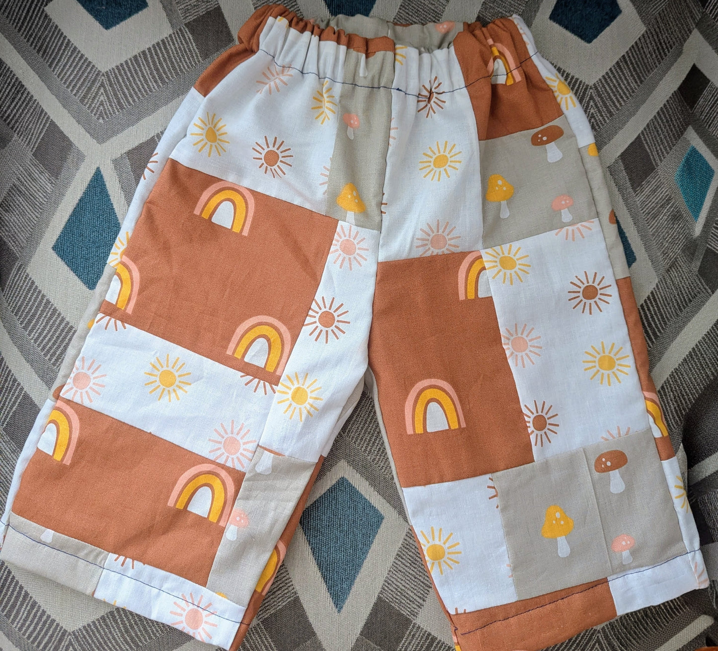 Sunshine Patchwork Pants