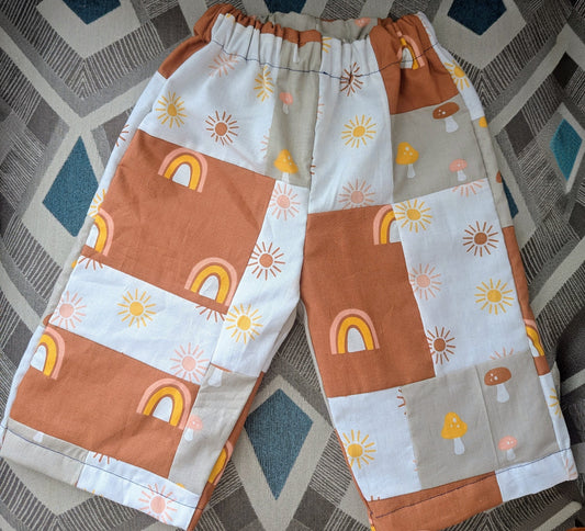 Sunshine Patchwork Pants